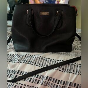 Black Kate Spade Laurel Way Satchel Purse